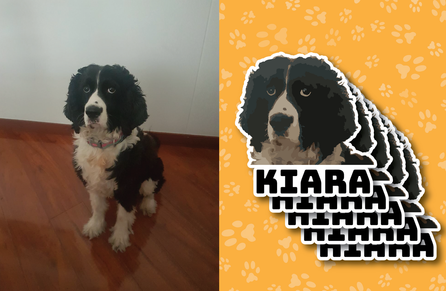 Dog Cartoon Custom Decal